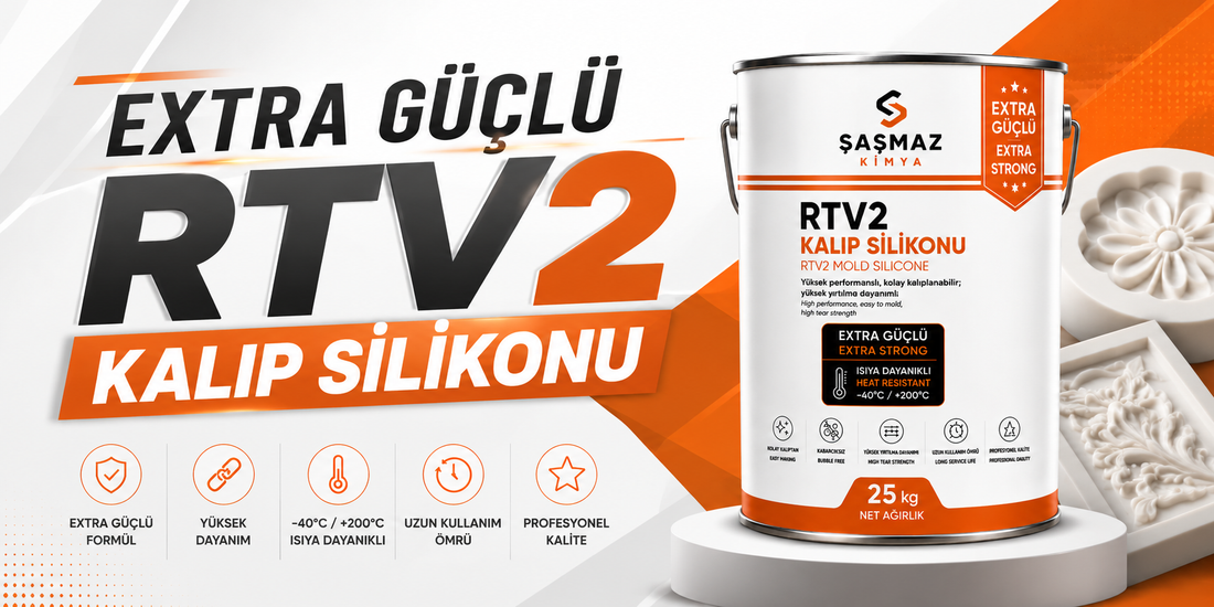 Extra Güçlü Rtv2 Kalip Silikonu Nedir? Nerelerde Kullanılır?