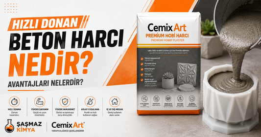 Hızlı Donan Beton Harcı Nedir? Avantajları Nelerdir?