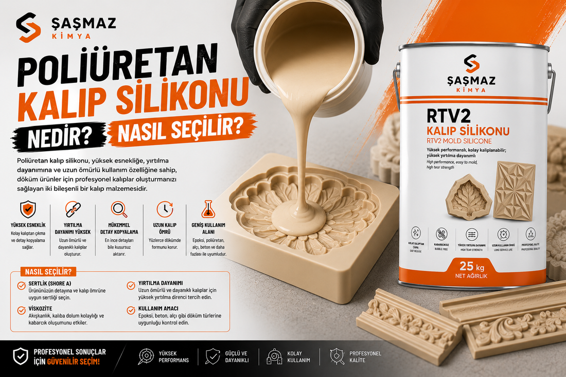 Poliüretan Kalıp Silikonu Nedir? Nasıl Seçilir?